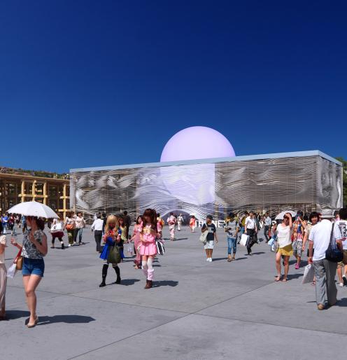NL Pavilion outside