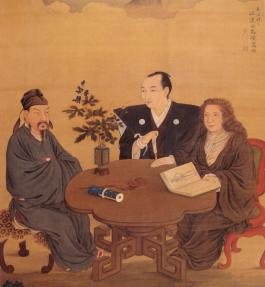 Shiba Kokan A meeting of Japan and China and the west