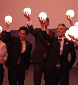 Dutch PM at NL Pavilion